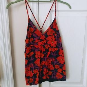 Aéropostale floral tank top
